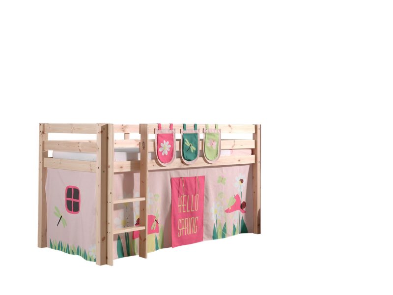 Pino lot avec lit compact nature, housse spring et 3 sachets spring