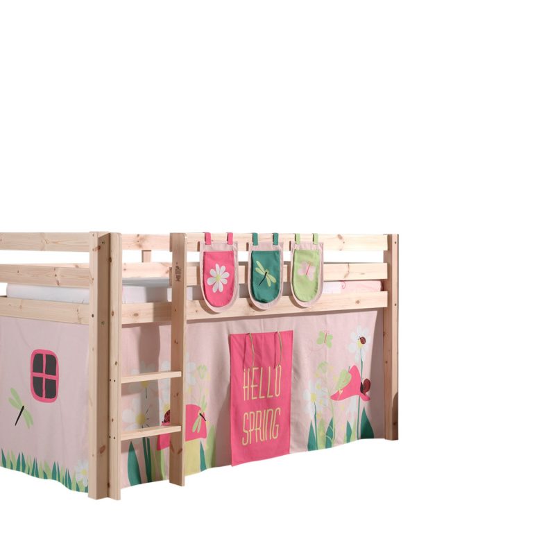 Pino lot avec lit compact nature, housse spring et 3 sachets spring