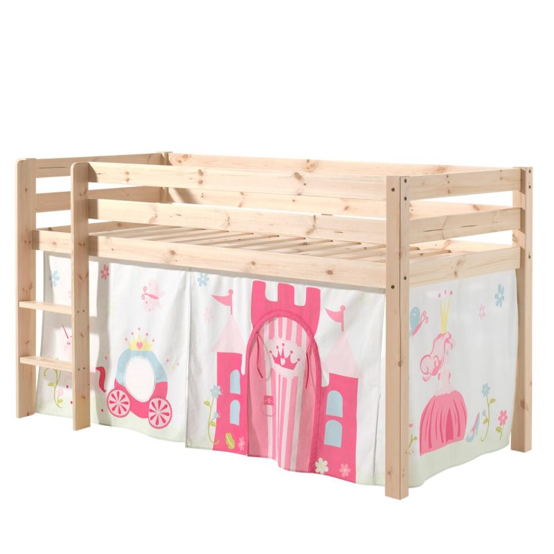 Pino lot avec lit compact nature et housse princess