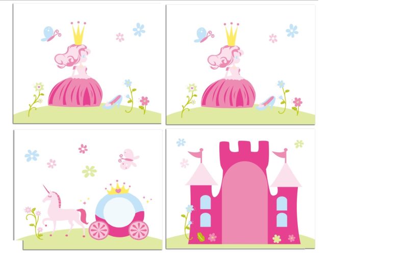 Pino lot avec lit compact nature et housse princess - Image 4