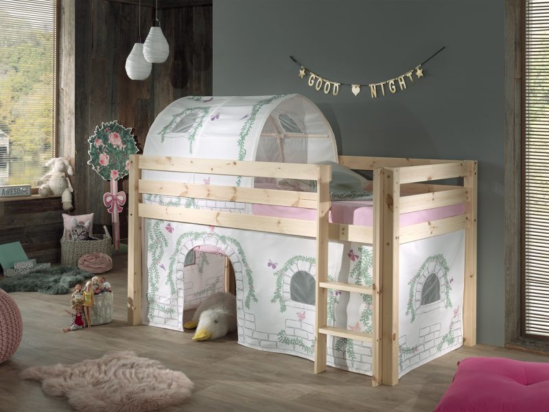 Pino lot avec lit compact nature, housse birdy et tunnel birdy - Image 2