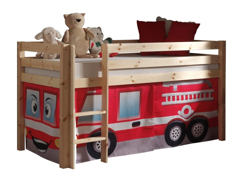 Pino lot avec lit compact nature et housse fire rescue