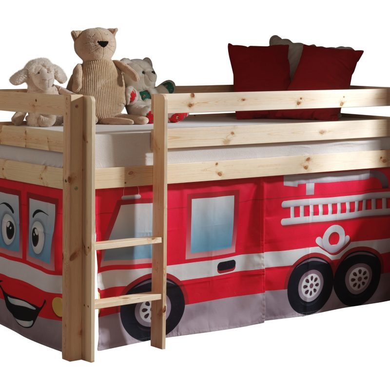 Pino lot avec lit compact nature et housse fire rescue