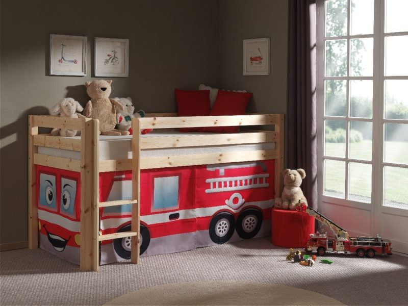 Pino lot avec lit compact nature et housse fire rescue - Image 2