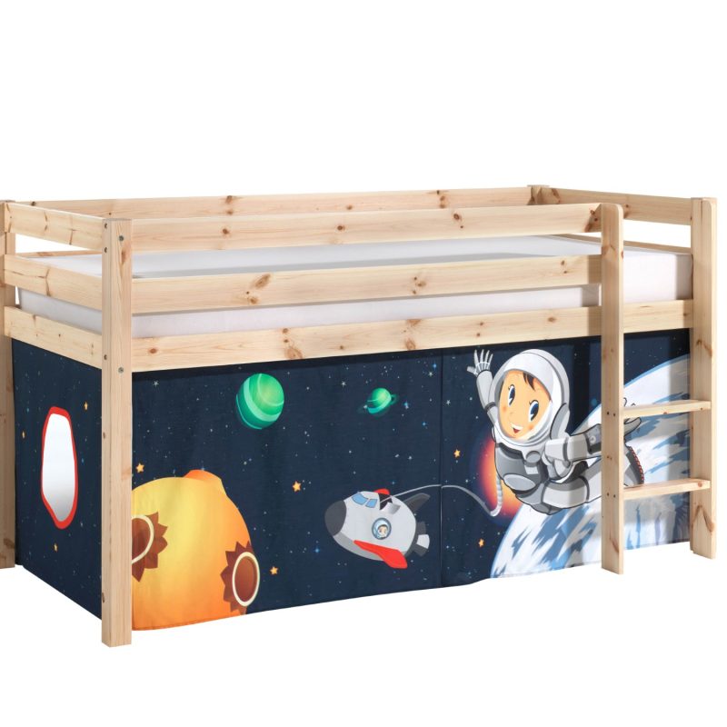 Pino lot avec lit compact nature et housse space