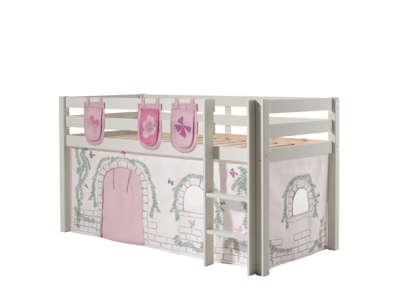 Pino lot avec lit compact blanc, housse birdy et 3 sachets birdy