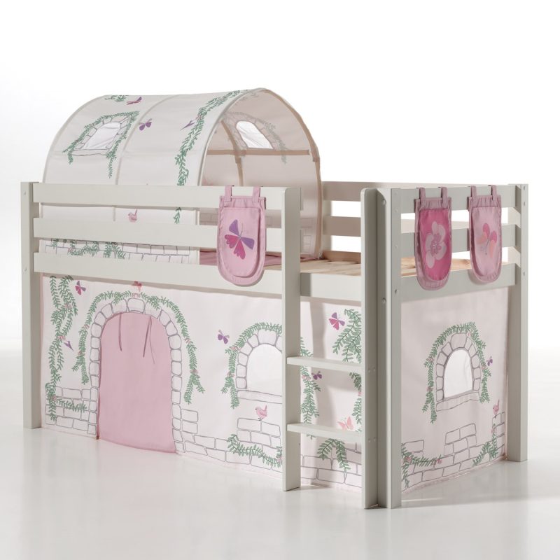 Pino lot avec lit compact blanc, housse birdy, 3 sachets et tunnel birdy
