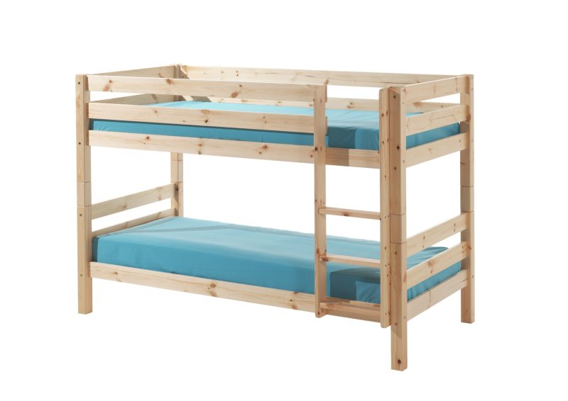 Pino lot avec lit superposé (140cm) naturel et 2 tiroirs naturel - Image 3