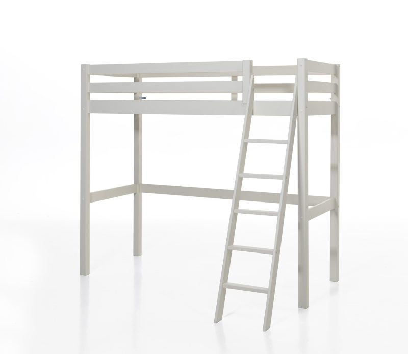 Pino mezzanine 90x200cm blanc