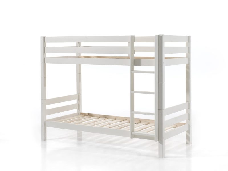 Pino lit superposé (160cm) blanc