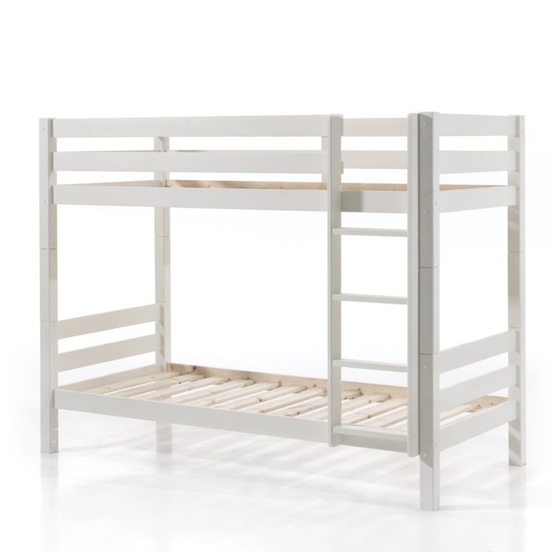 Pino lit superposé (160cm) blanc
