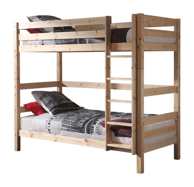 Pino lit superposé (180cm) naturel