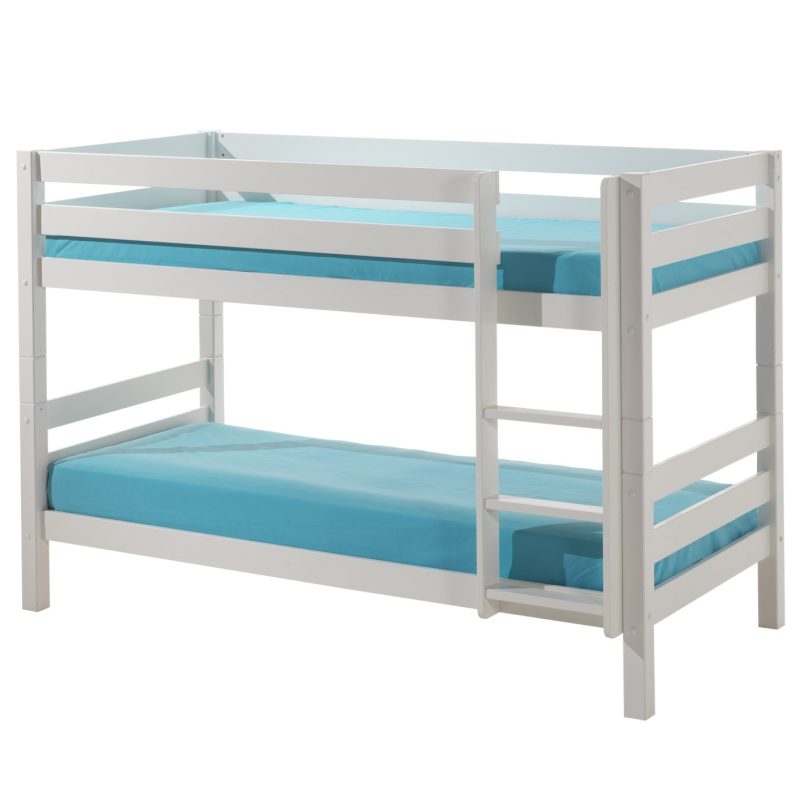 Pino lit superposé (140cm) blanc