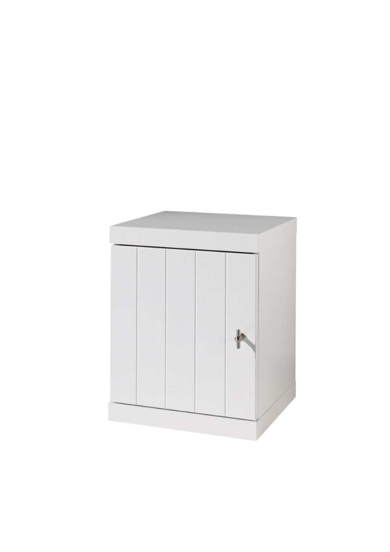 Robin lot avec lit (90 x 200 cm), chevet et armoire 2 portes - Image 3