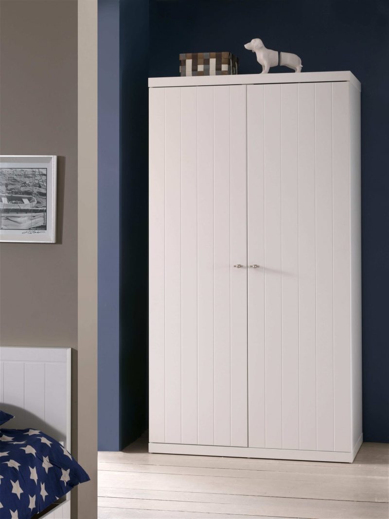 Robin armoire 2 portes blanc - Image 2