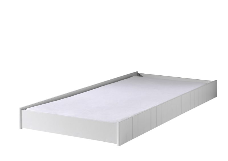 Robin lit gigogne blanc
