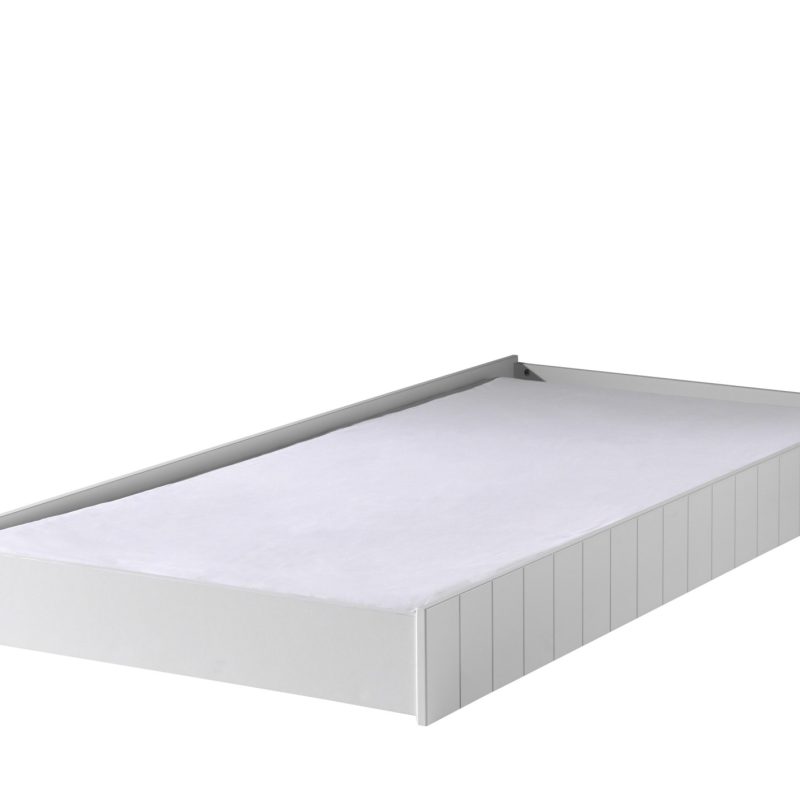 Robin lit gigogne blanc