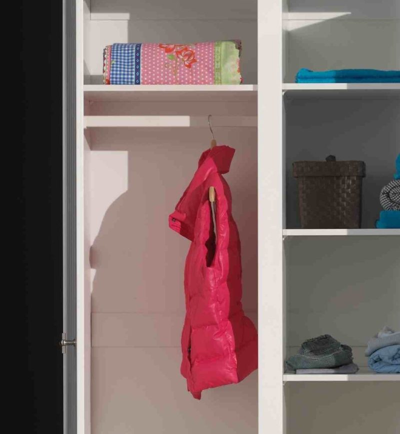 Robin armoire 2 portes: 1 barre additionelle