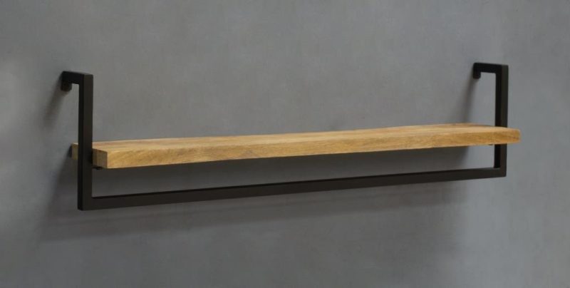 Étagère suspendue bois de manguier