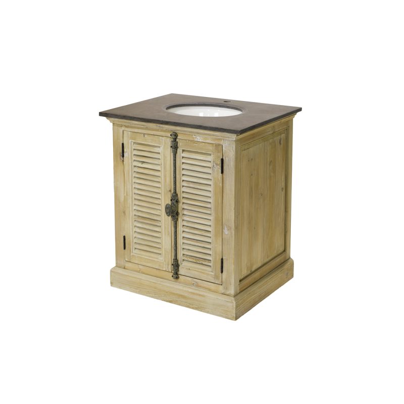 Meuble de salle de bain avec une vasque 75cm tudor - Image 2