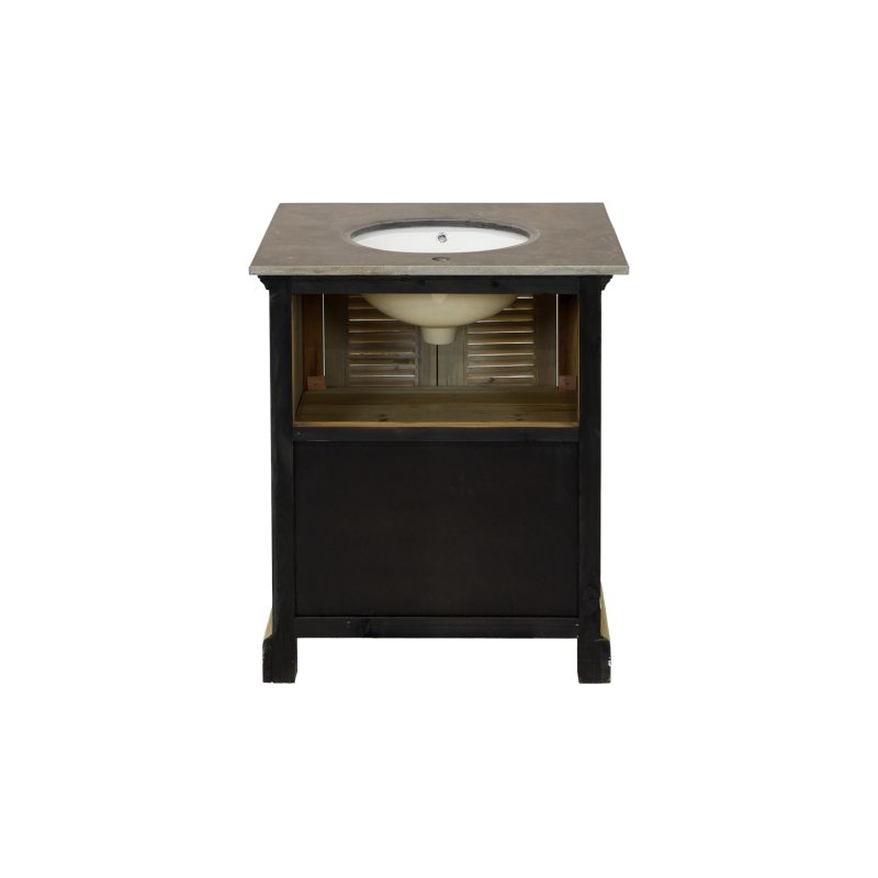 Meuble de salle de bain avec une vasque 75cm tudor - Image 5