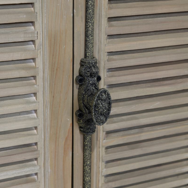 Meuble vasque en pin et pierre blue - Image 5