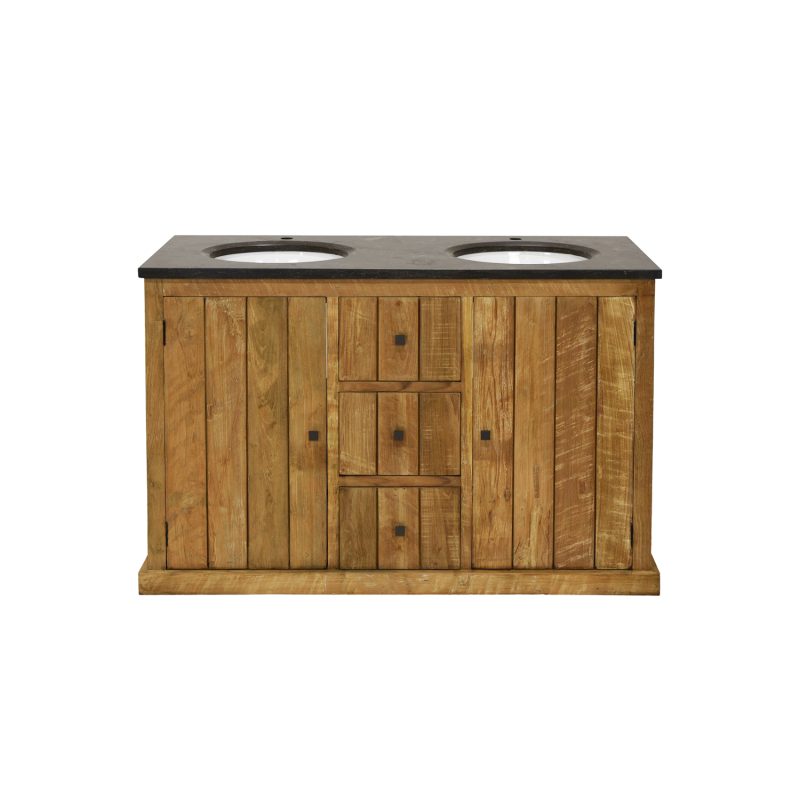 Meuble en bois de teck recyclé