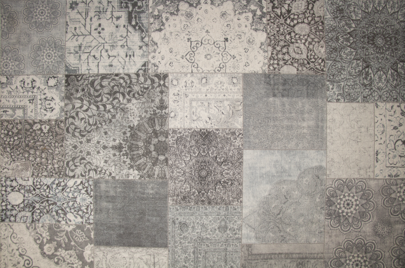 Tapis rétro patch 80x150cm