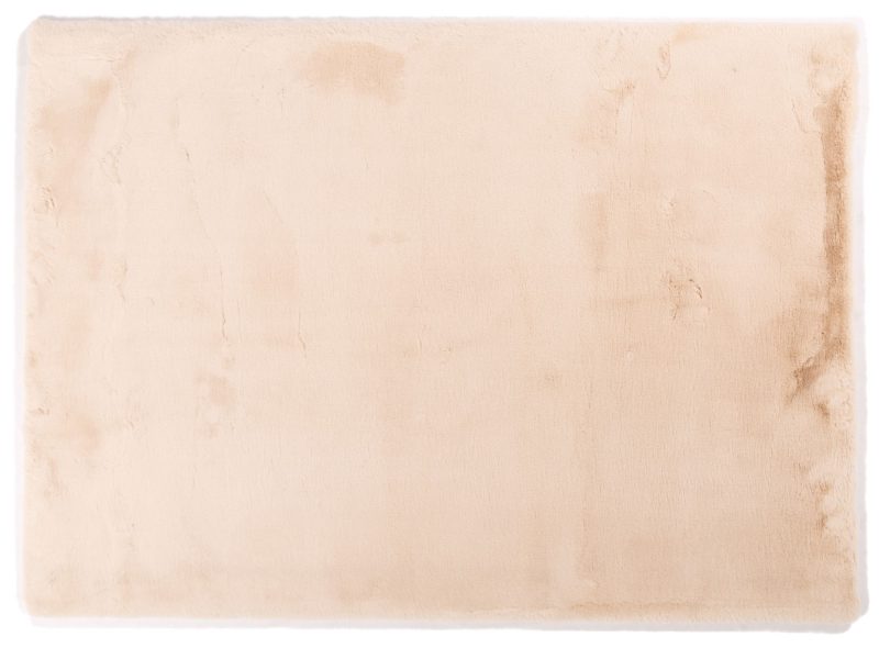 Tapis super doux à poils hauts 12 crème 60x90cm