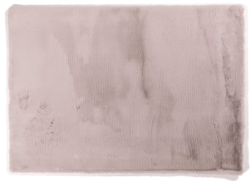 Tapis super doux à poils hauts 13 taupe 60x90cm