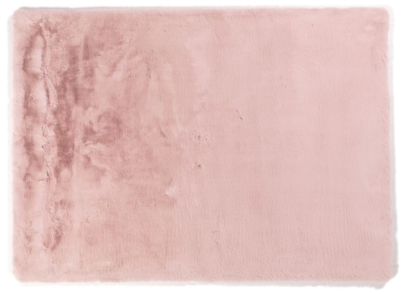 Tapis super doux à poils longs 42 rose 200x290cm