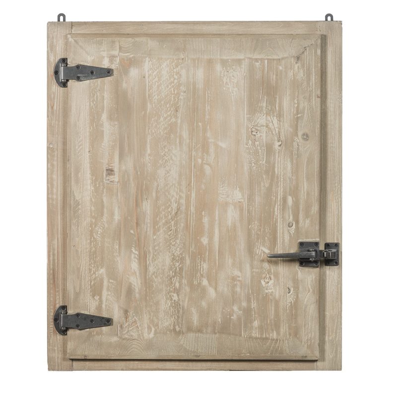 Armoire mural pin recyclé 1 porte droite