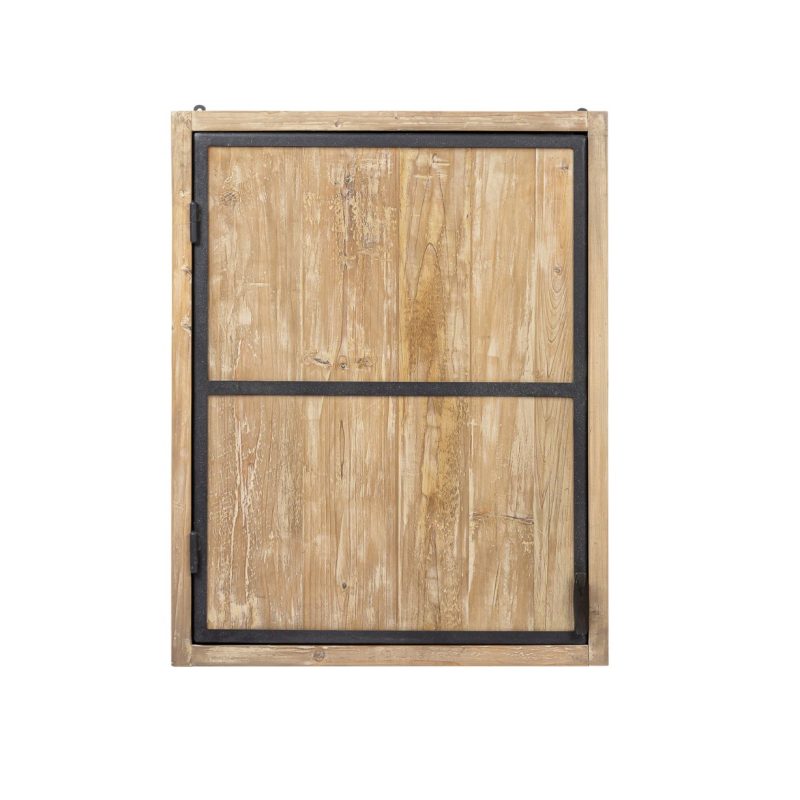 Armoire mural pin recyclé cadre metal 1 porte droite