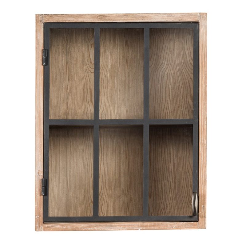 Armoire mural pin recyclé 1 porte gauche (1l)