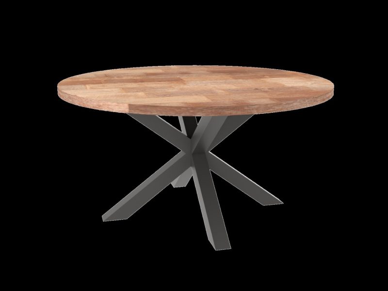 Table à diner linda  piètement métal (ø 150cm) - Image 2
