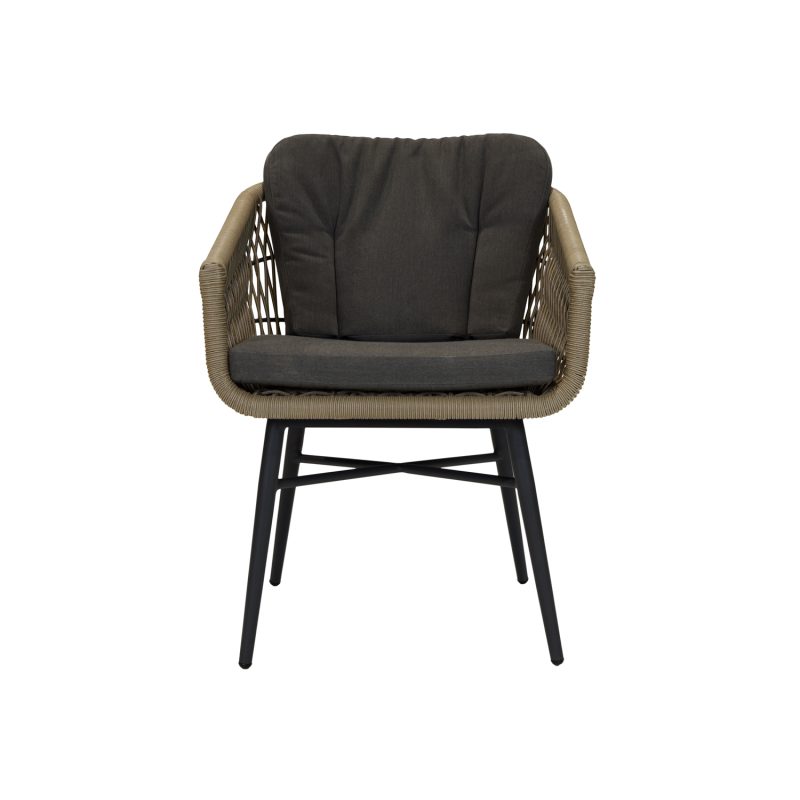 Chaise d'extérieur avec coussins gratuits