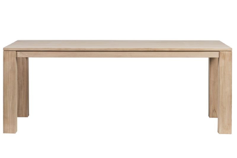 Table (220 x 100cm) en teck - Image 2