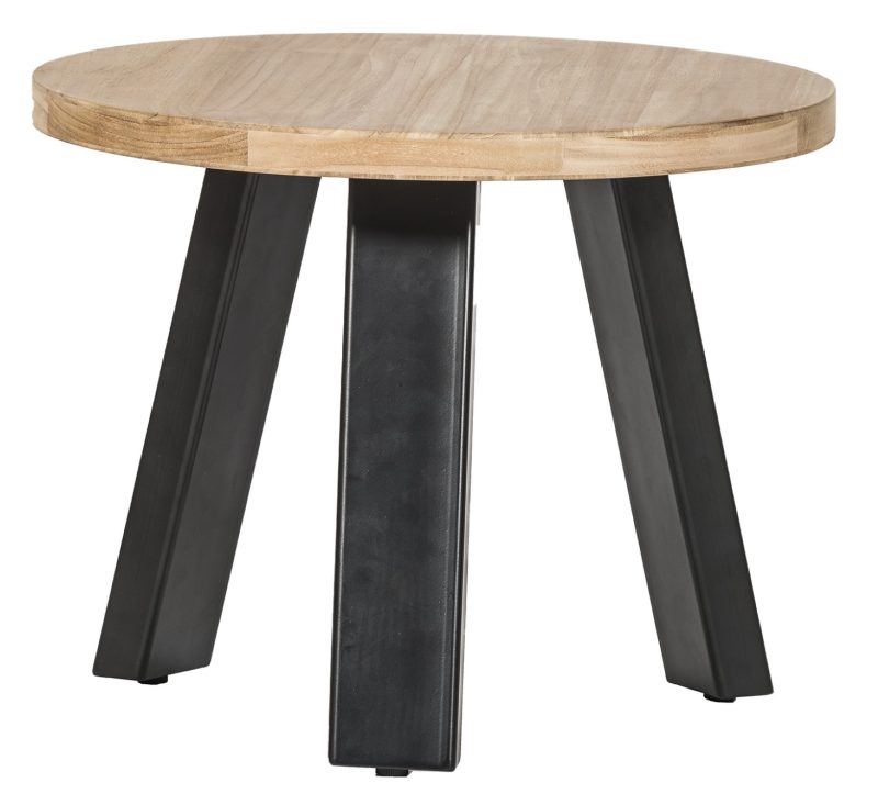 Table ronde 50 piètement métal