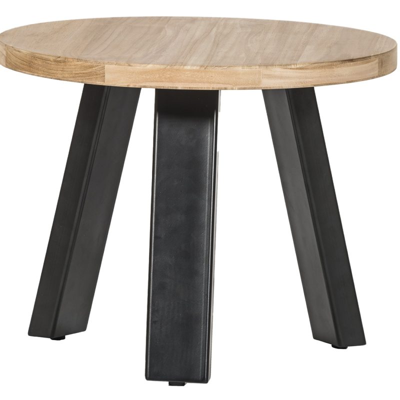 Table ronde 50 piètement métal