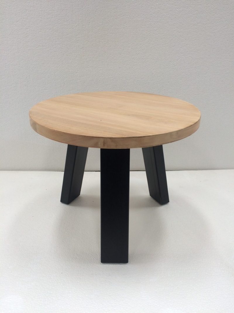 Table ronde 50 piètement métal - Image 2