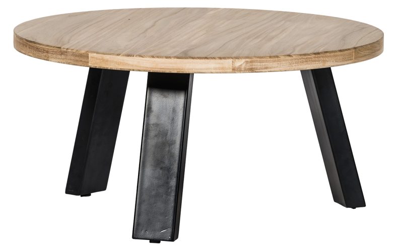 Table ronde 70 piètement métal