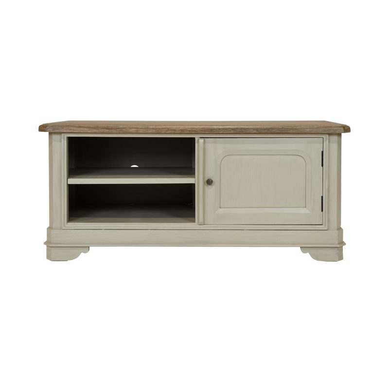 Meuble tv (128 x 52cm) avec une porte
