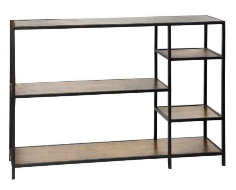 Etagère en tôle d'aluminium à l'intérieur du cadre