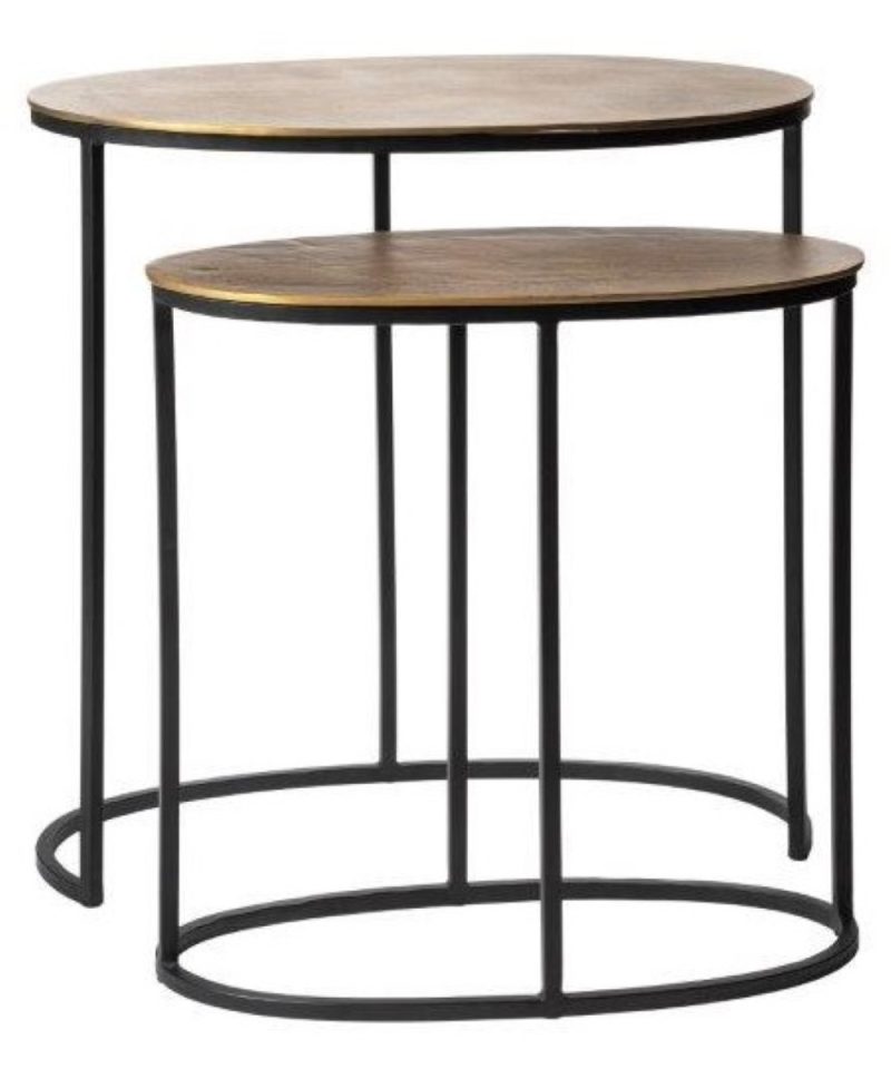 Table d'appoint ensemble de 2