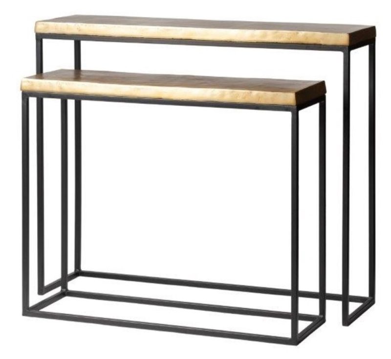 Table console 2 pièces