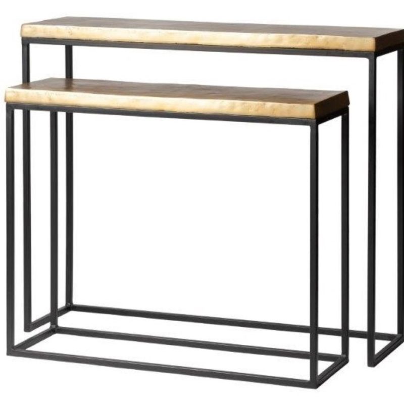 Table console 2 pièces