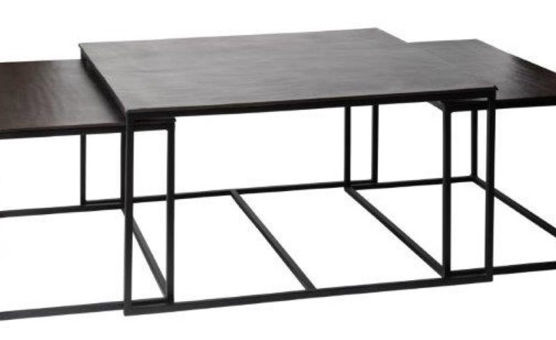 Lot de 3 tables de salon