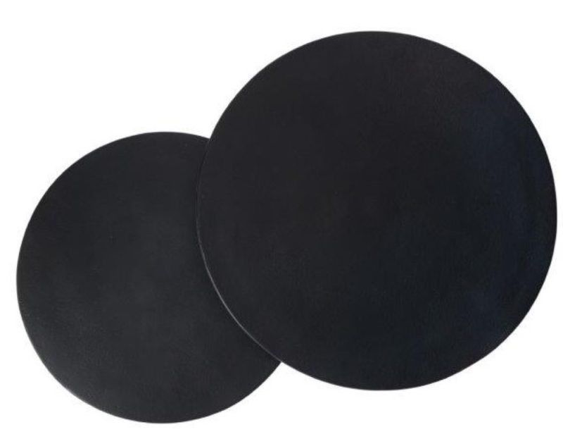 Lot de 3 tables en noir - Image 2
