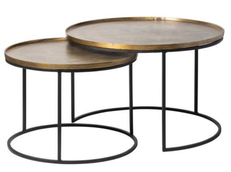 Table d'appoint set de 2
