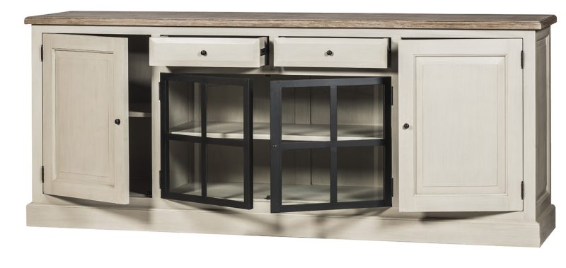 Buffet 4 portes, 2 tiroirs - Image 3